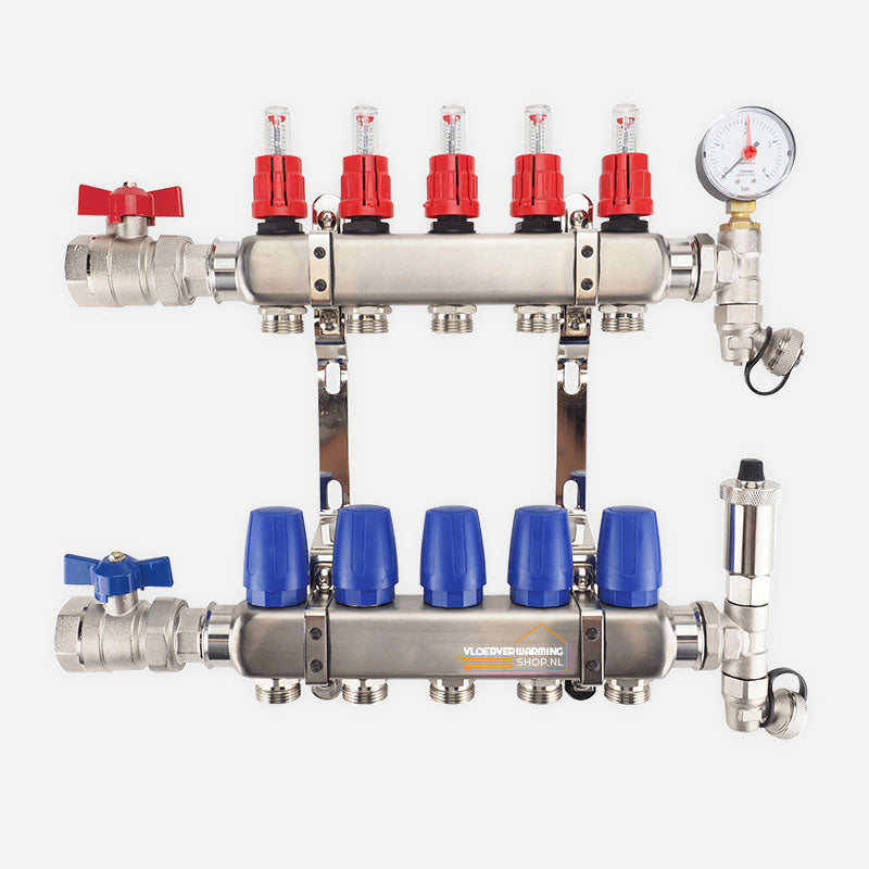 MAGNUM Open Premium RVS Verdeler — 14 Groeps